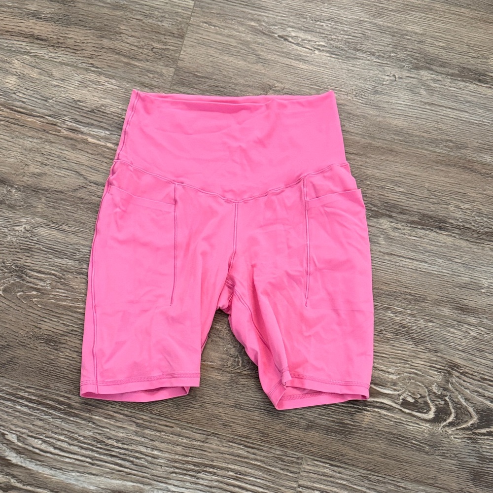 Hot Pink Biker Shorts